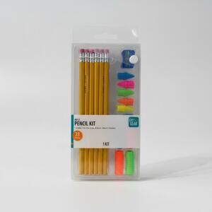 Pen+Gear No. 2 Wood Pencil Kit 23 Pieces